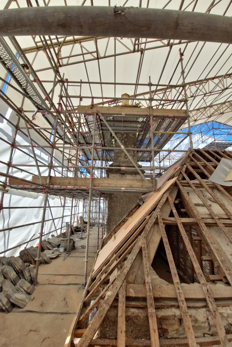 Temporary Roof & Chimney Works 